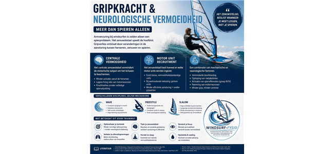 gripkracht en neurologische vermoeidheid